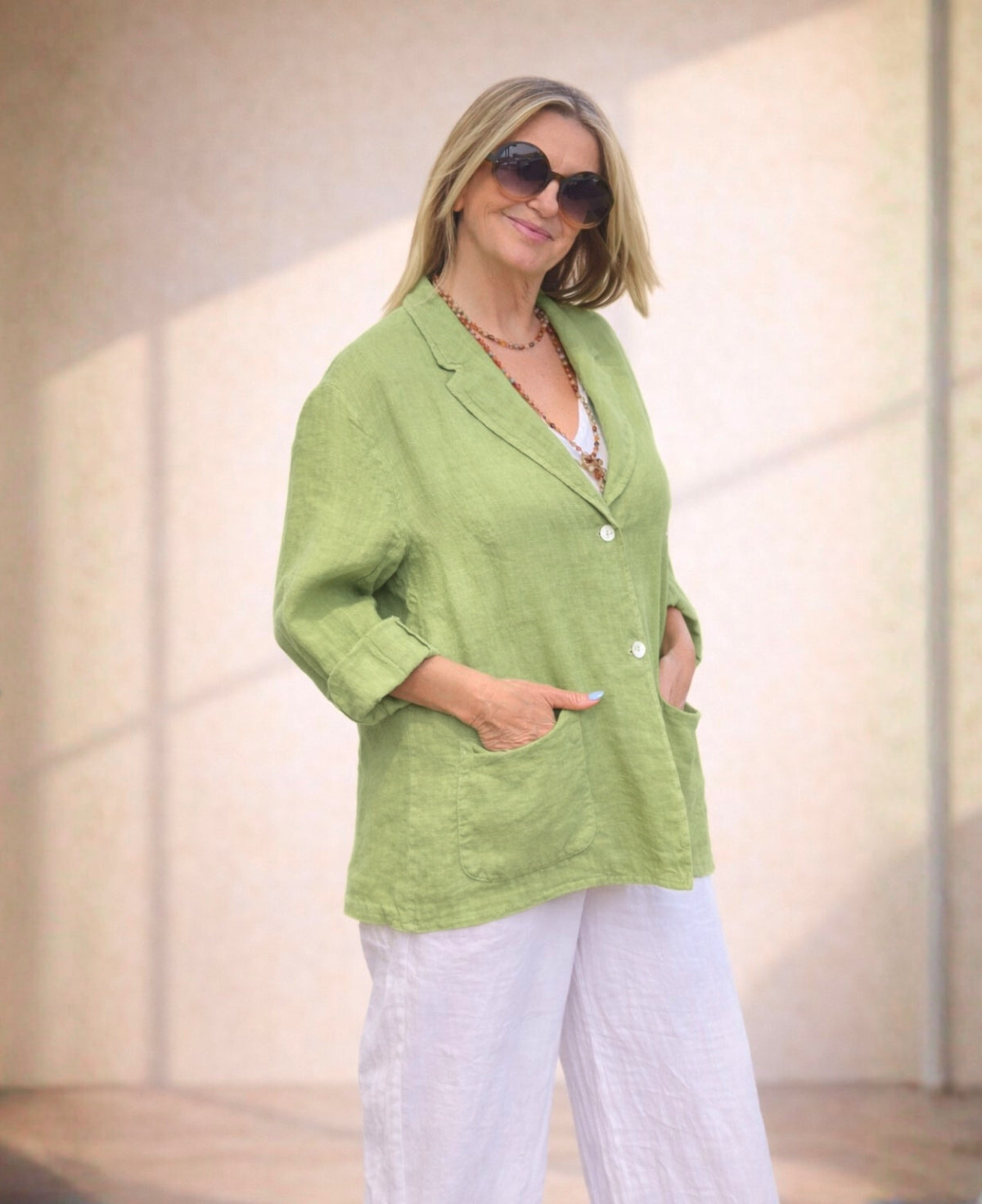 Verona Linen Blazer