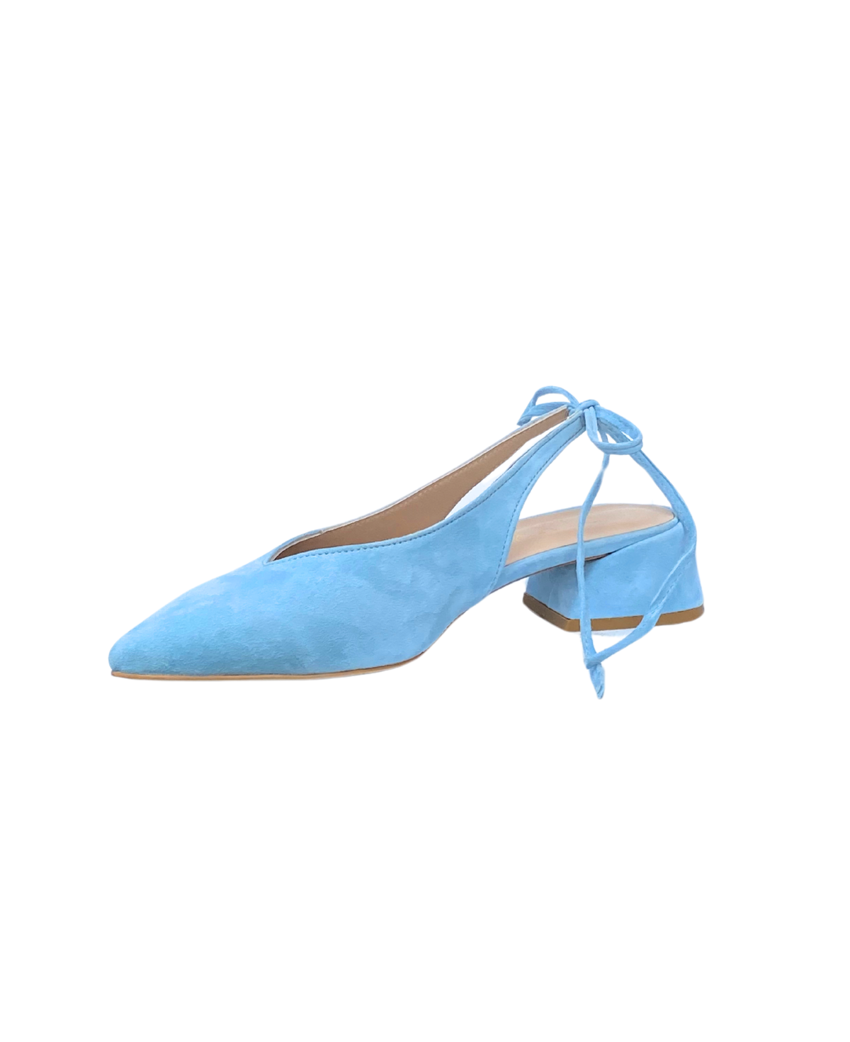 PIXY Princess Suede heel - Mavi Blue - Jenny Jazz