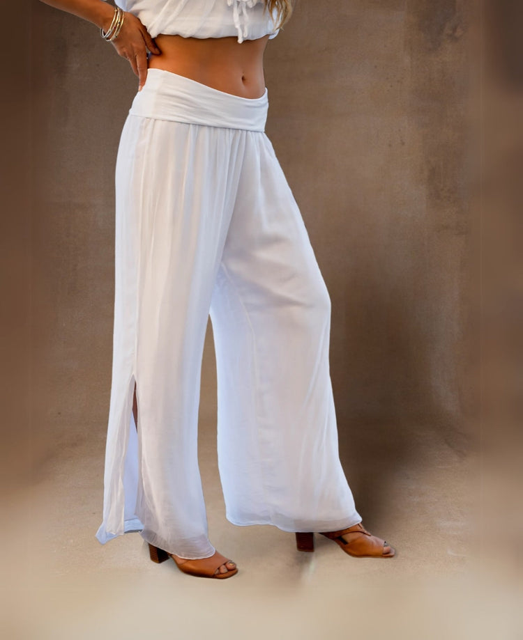 talian-inspired bottoms from Jenny Jazz Designs—linen, silk, satin pants & velour skirts, Italian styles brought to Australia