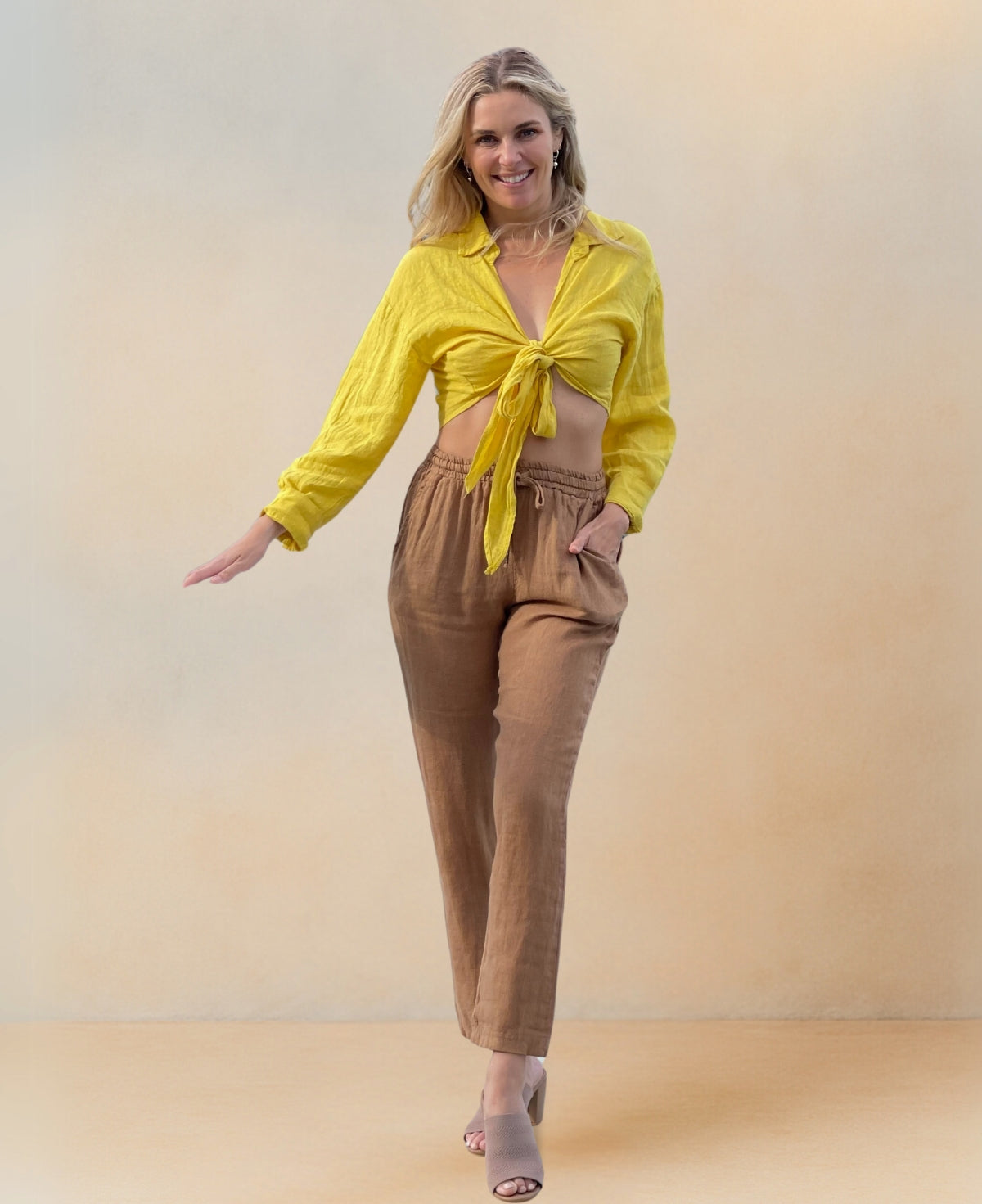 Zelie Linen Shirt