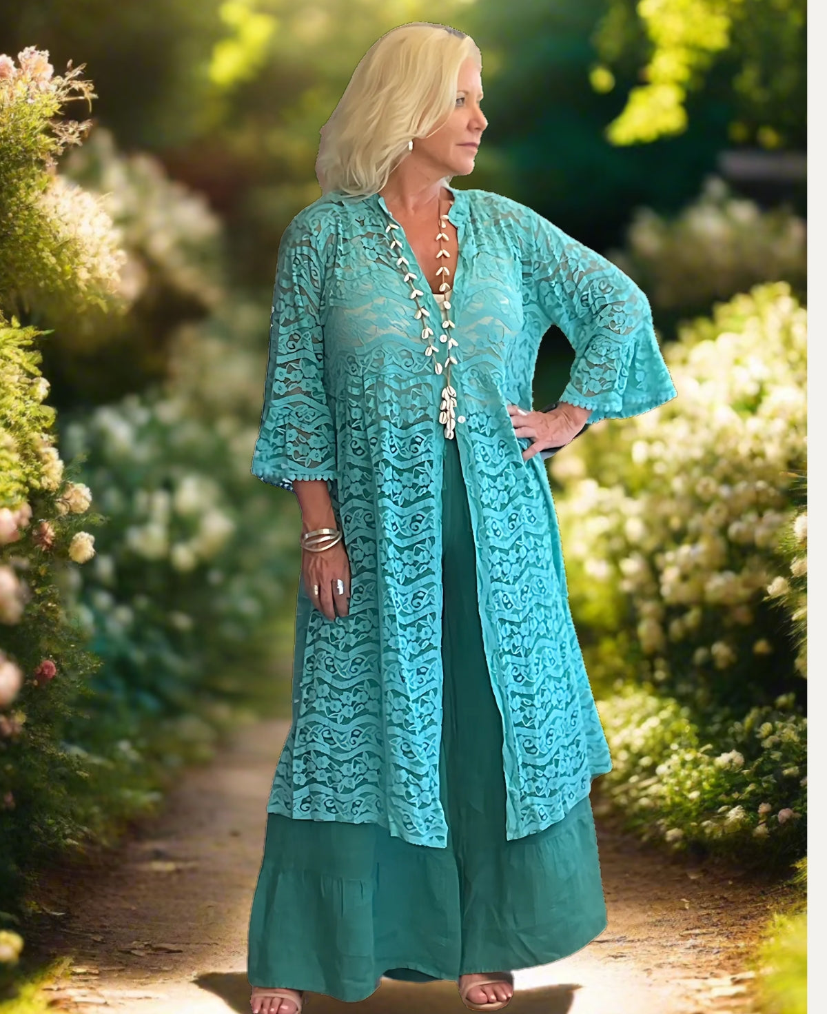 Daniella Lace Kimono