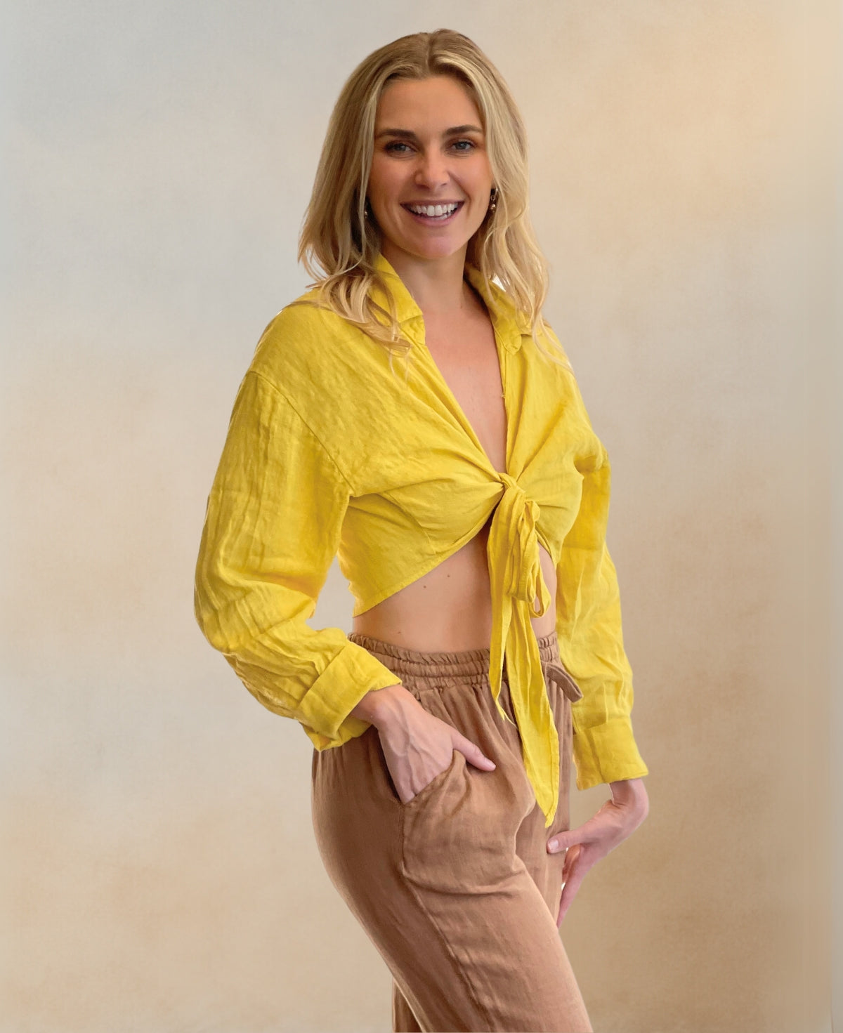 Zelie Linen Shirt
