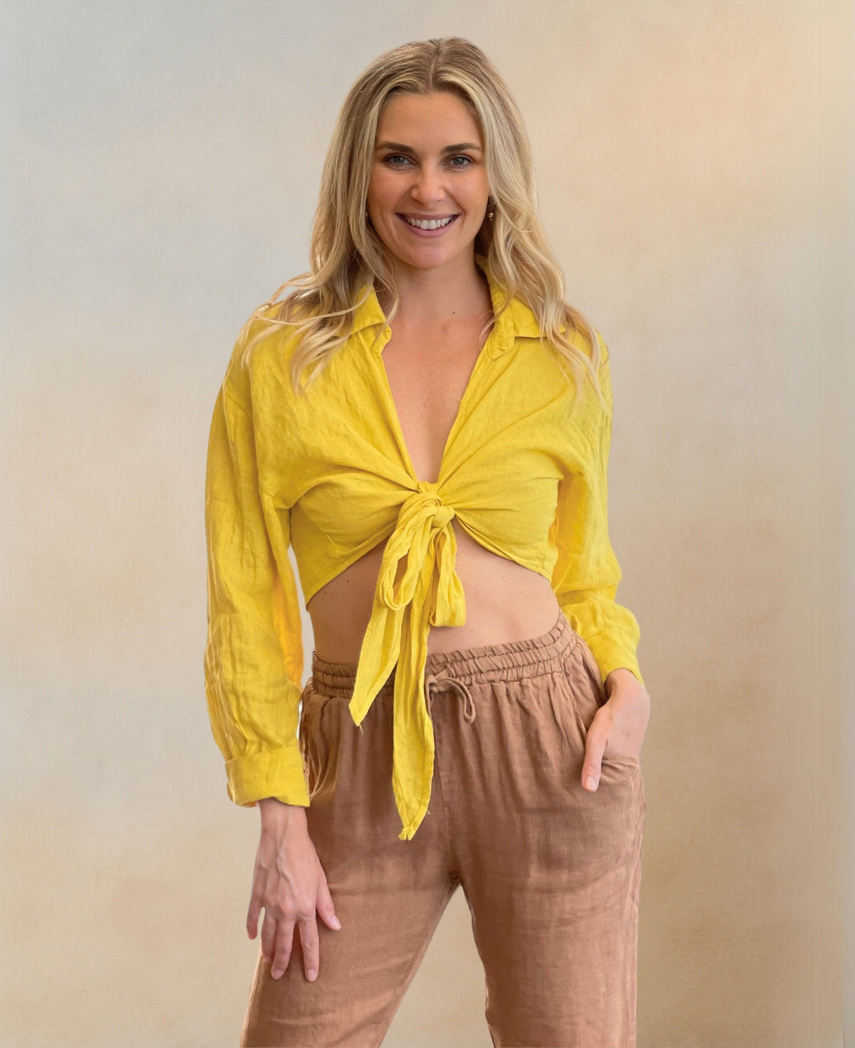 Zelie Linen Shirt