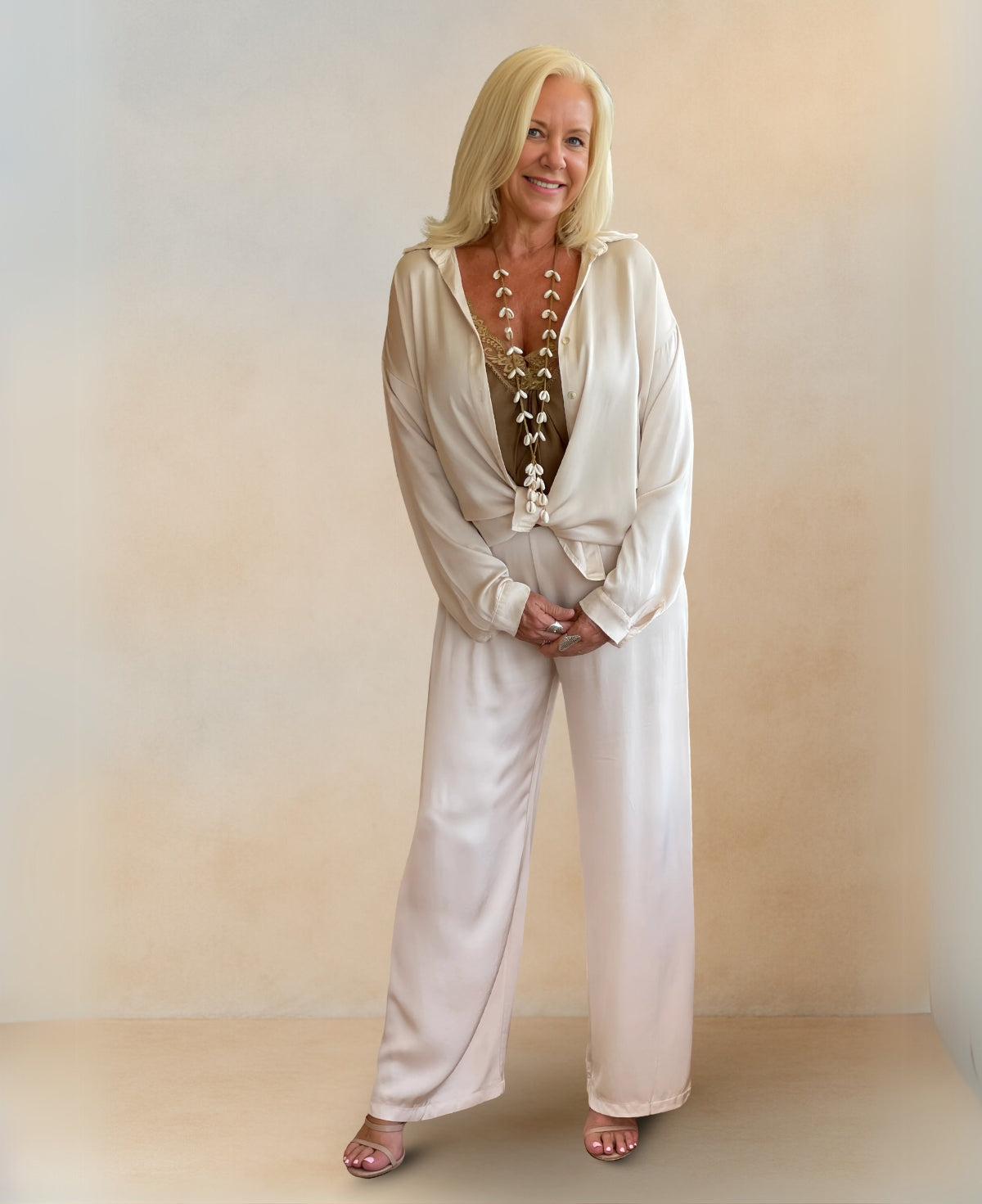Augusta Satin Shirt