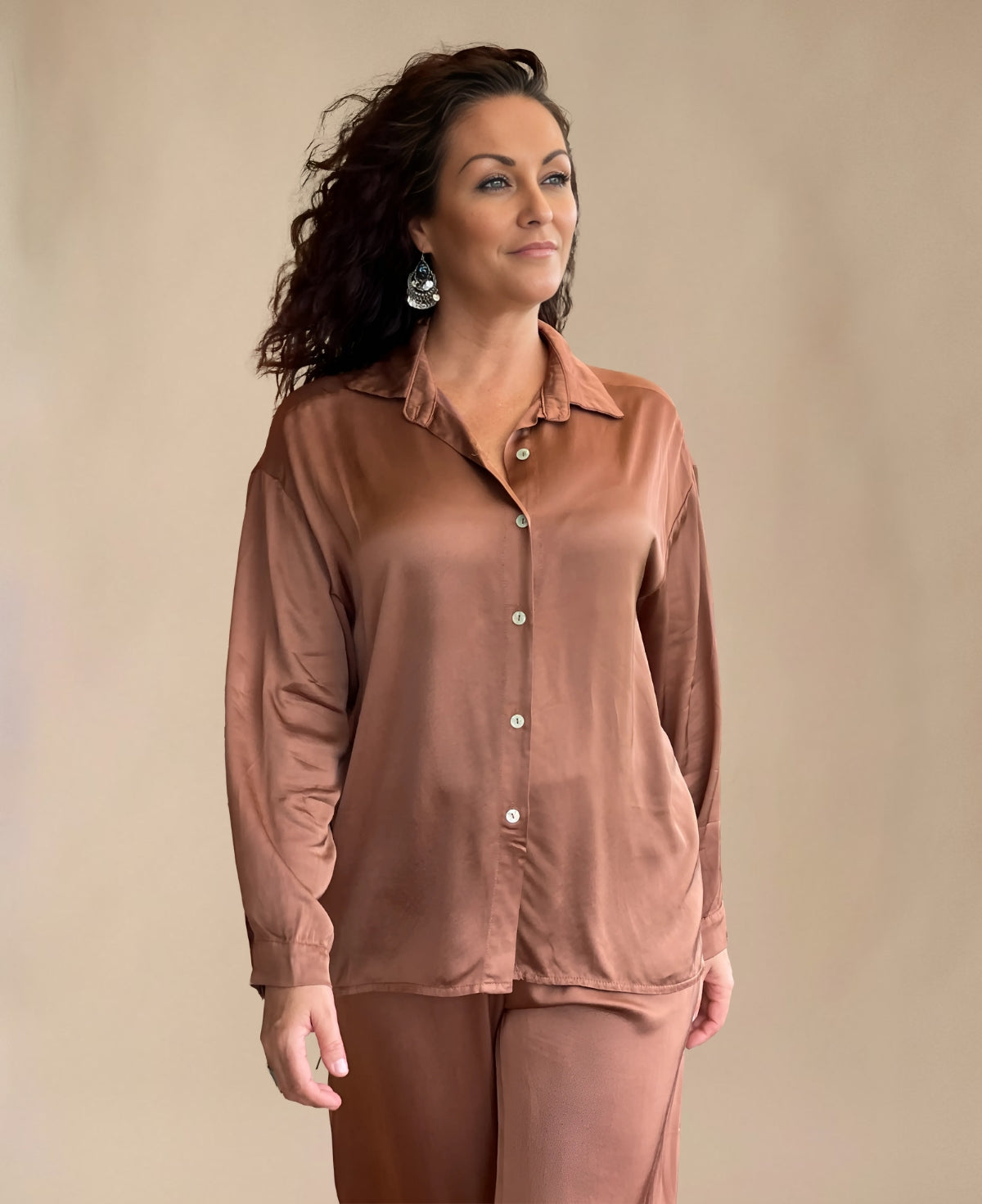 Augusta Satin Shirt