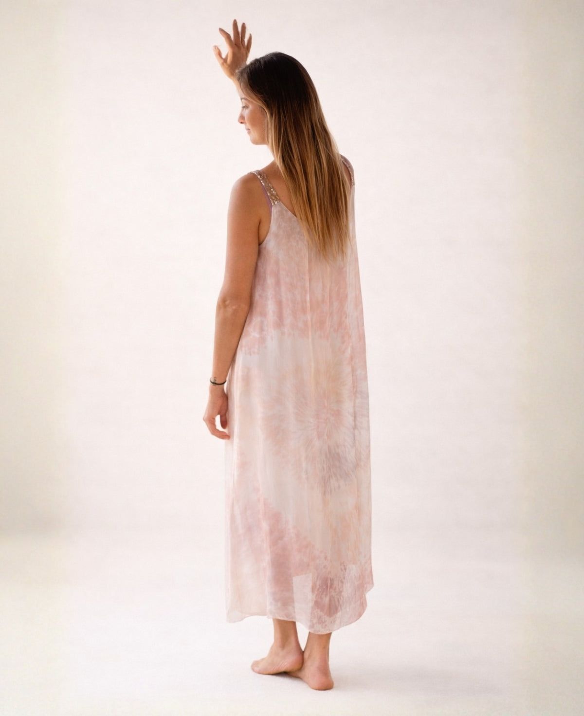 Clover Silk Dress