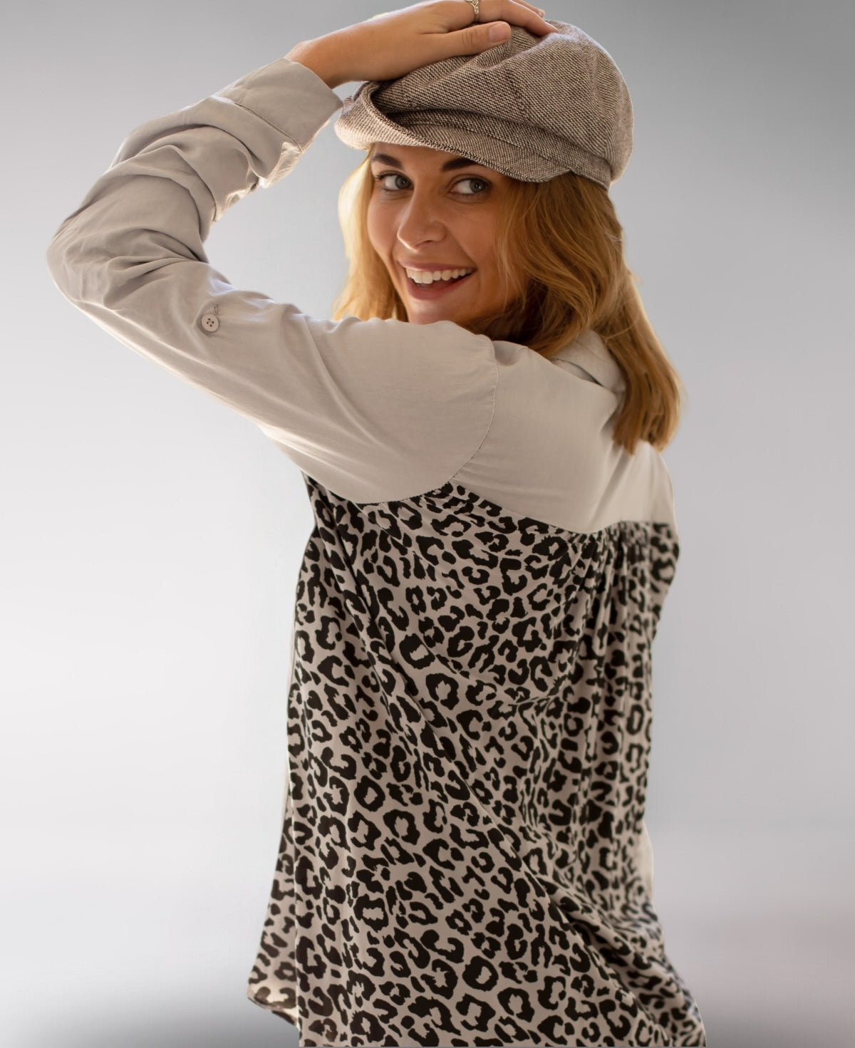 Sheeba Animal Print Shirt