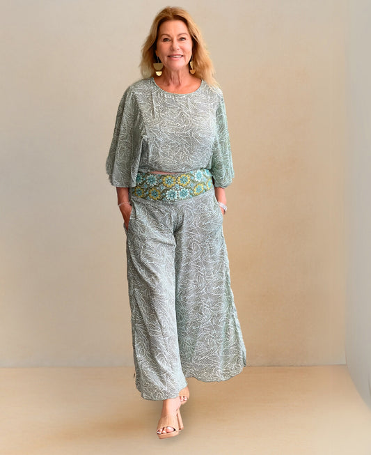 Iris Silk Set