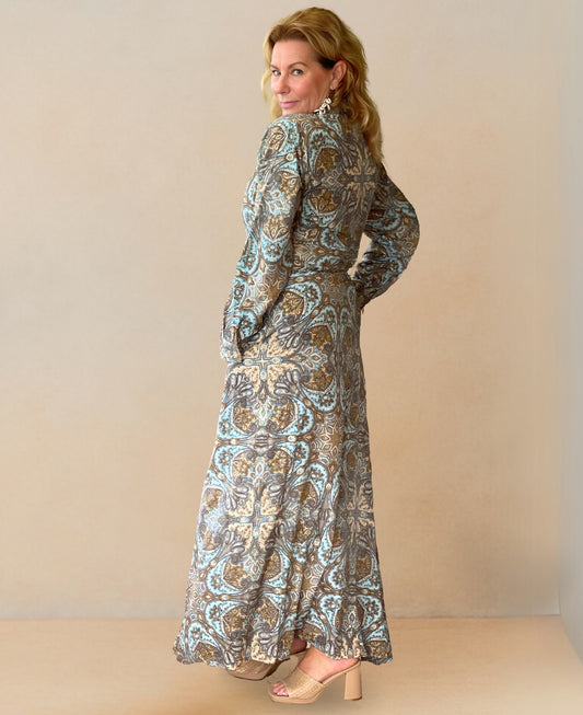 Lilly Silk Shirt Dress