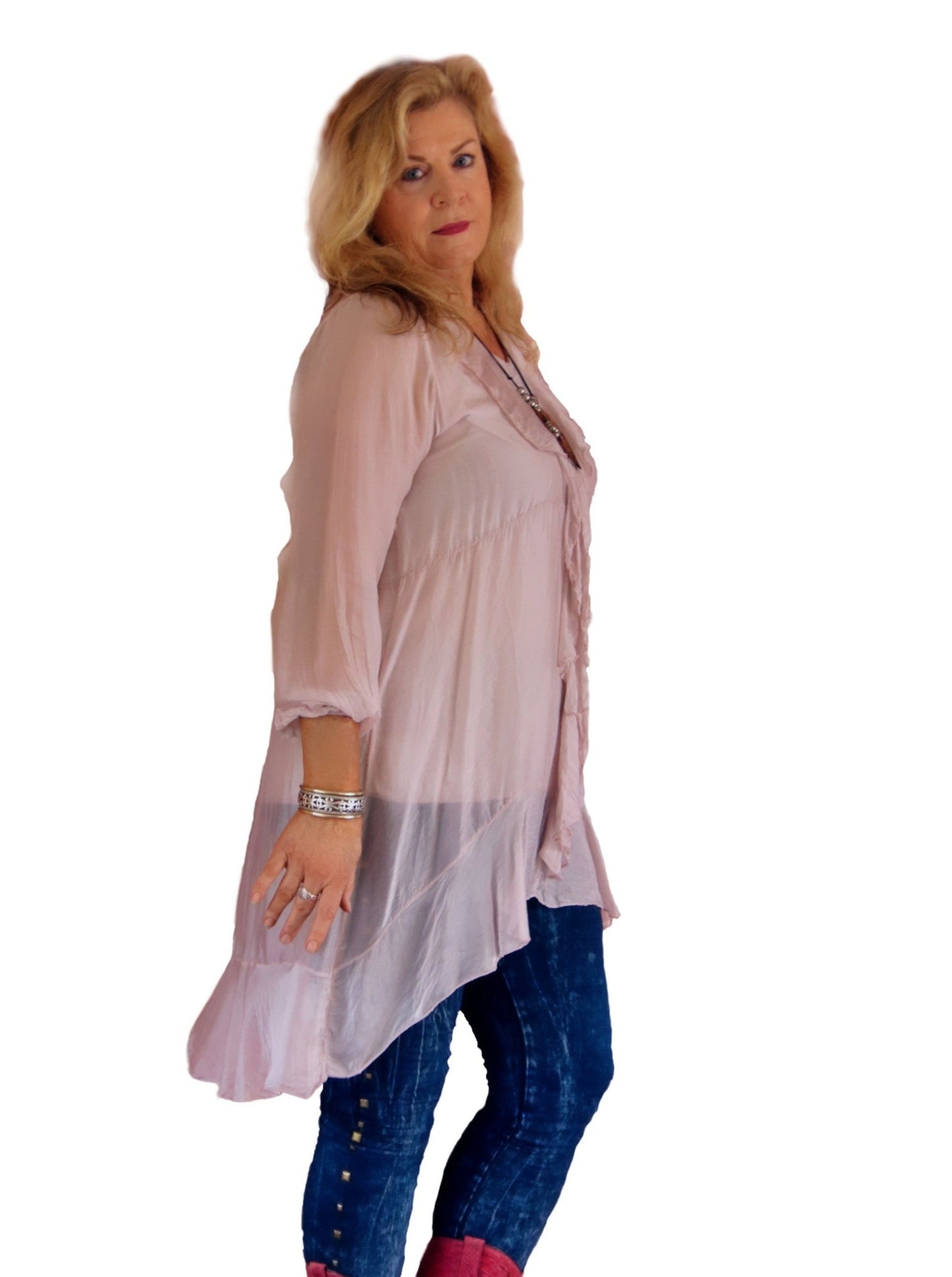 GABRIELLA SILK TOP - Jenny Jazz 