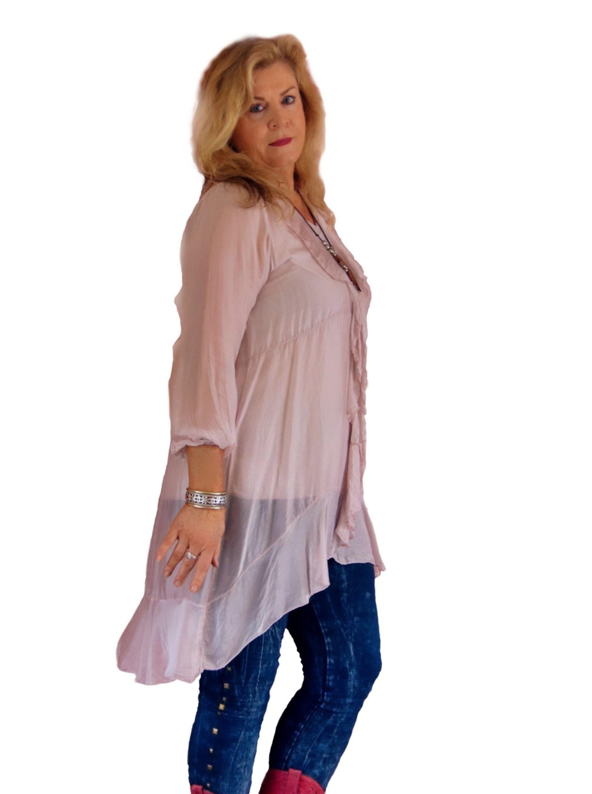 GABRIELLA SILK TOP - Jenny Jazz 