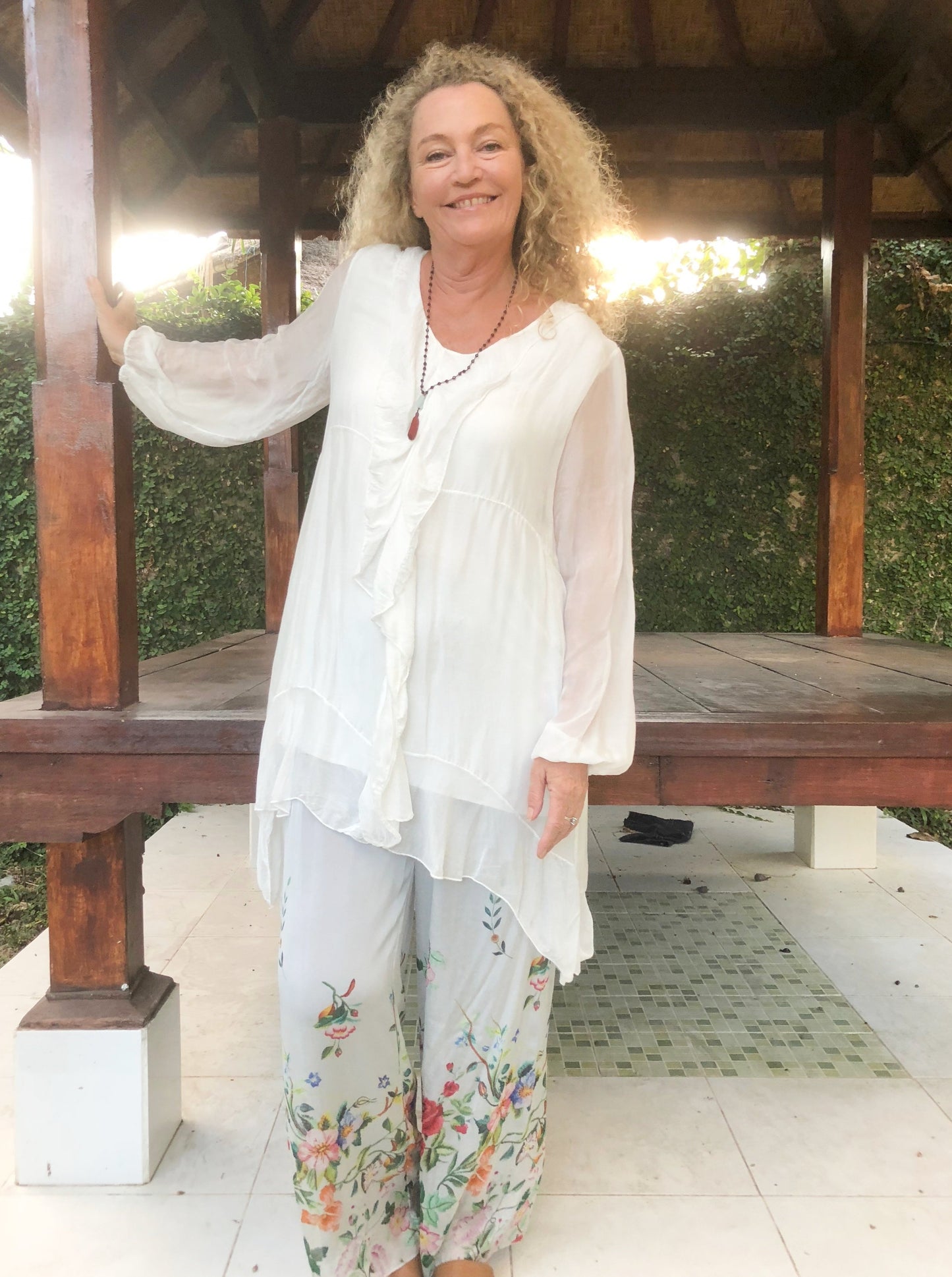 GABRIELLA SILK TOP - Jenny Jazz 